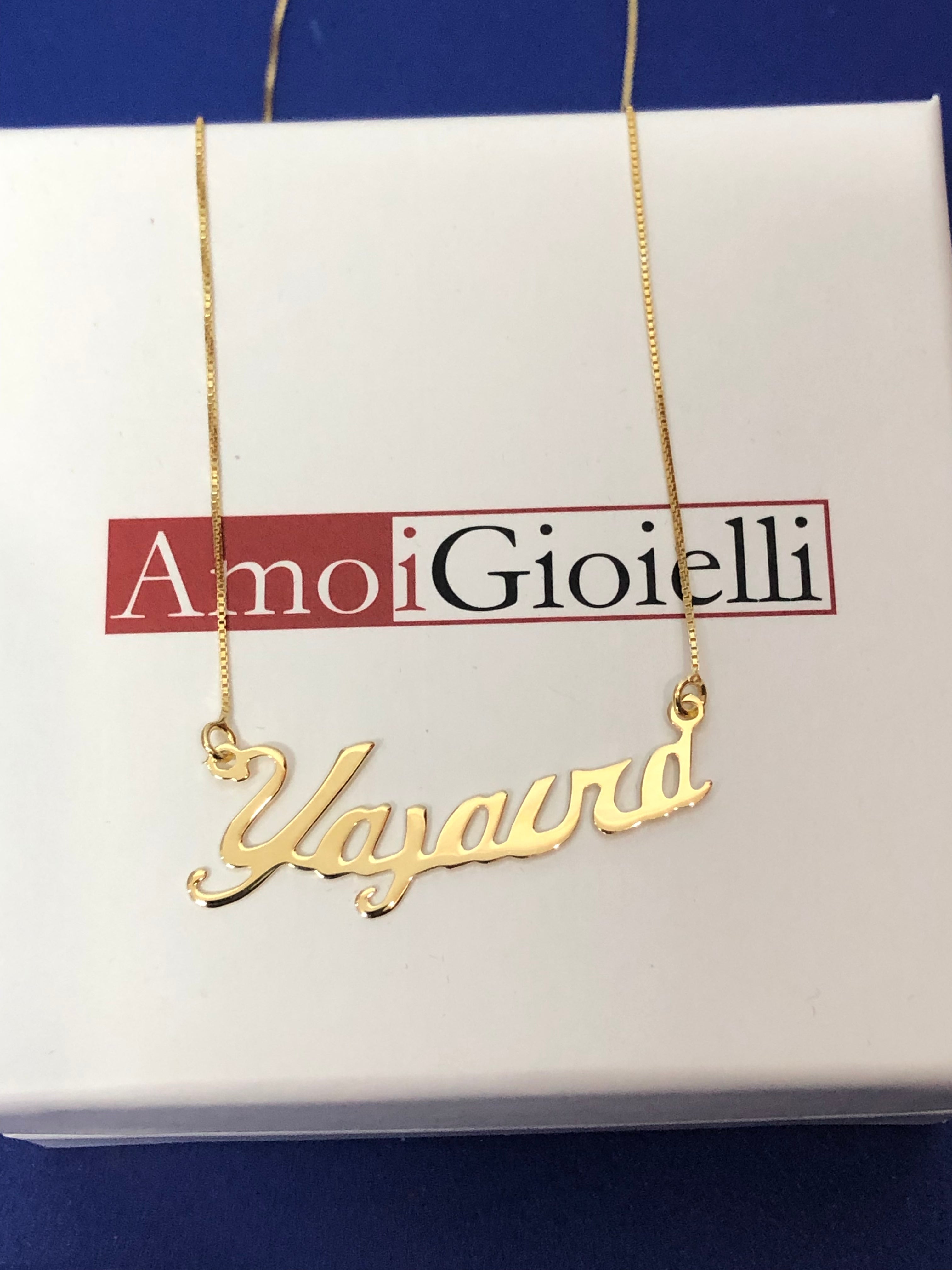 Collana con nome
